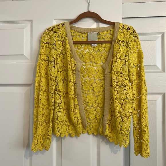 Anthropologie Sweaters Anthropologie Crochet Top Poshmark